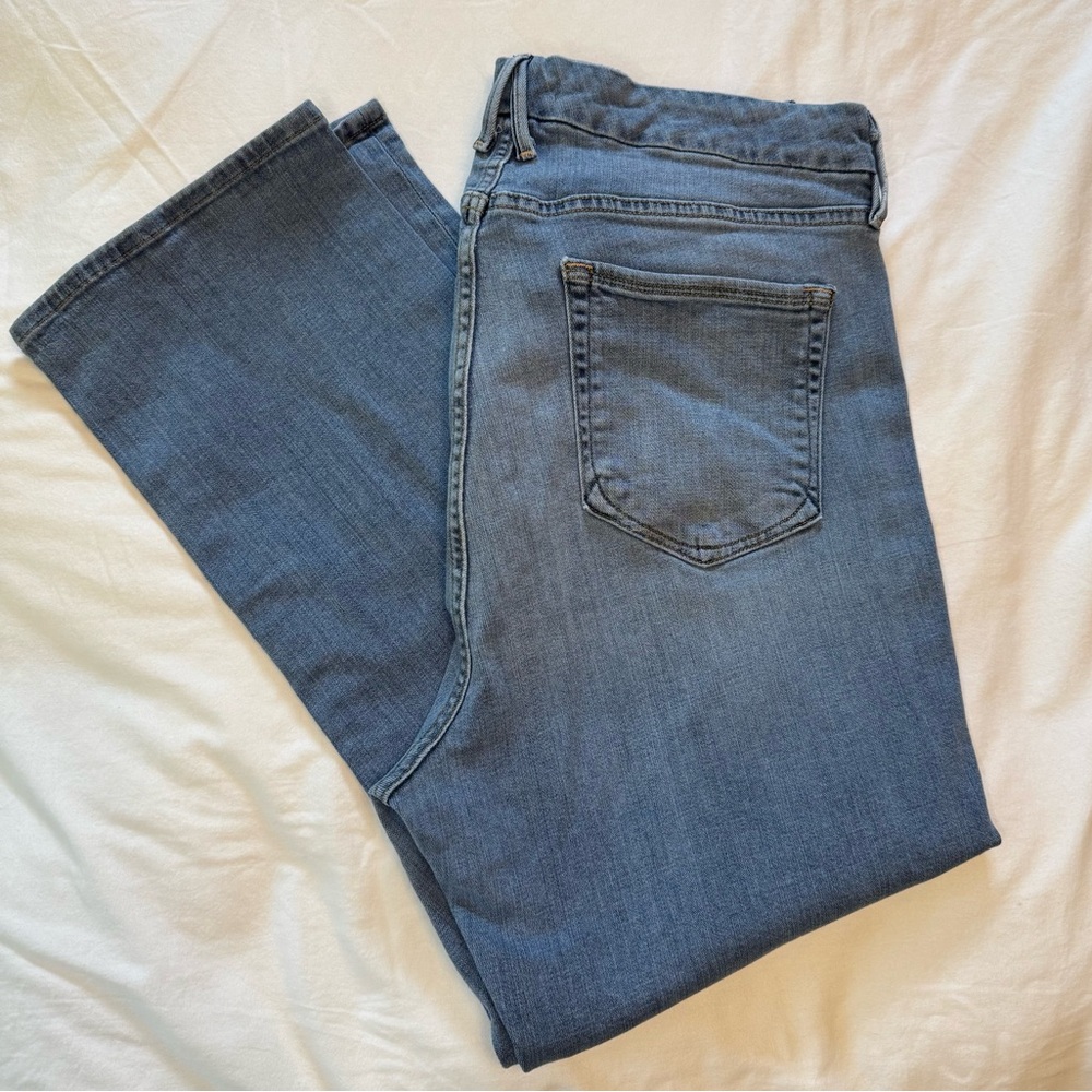 Good American Good Straight Blue Jeans Women’s high rise size 18
